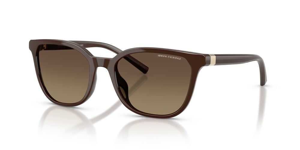 Aros De Sol Armani Exchange Ax4168Su Shiny Dark Brown