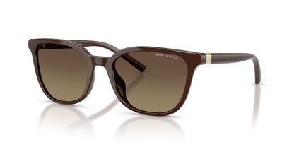 Aros De Sol Armani Exchange Ax4168Su Shiny Dark Brown