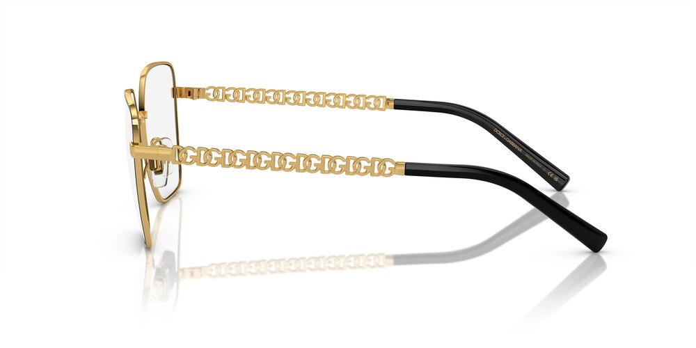 Aros Oftálmicos Dolce & Gabbana Dg1351 Dorado/Negro