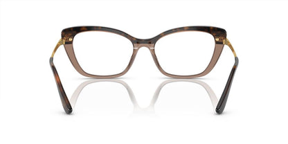 Aros Oftálmicos Dolce & Gabbana Dg3325 Top Havana On Transp Cafe