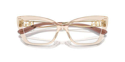 Aros Oftálmicos Dolce & Gabbana Dg3375B Clear Camel
