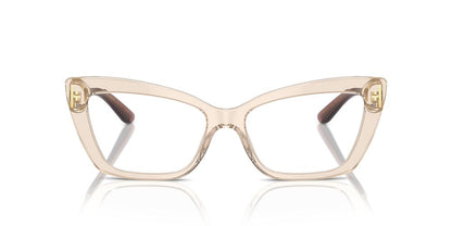 Aros Oftálmicos Dolce & Gabbana Dg3375B Clear Camel
