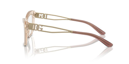 Aros Oftálmicos Dolce & Gabbana Dg3375B Clear Camel