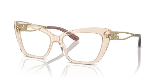 Aros Oftálmicos Dolce & Gabbana Dg3375B Clear Camel