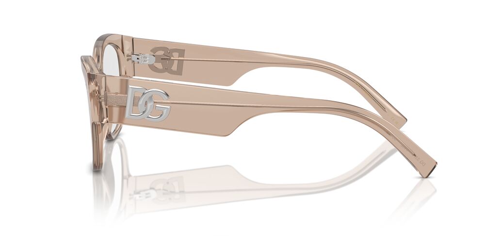 Aros Oftálmicos Dolce & Gabbana Dg3377 Clear Camel