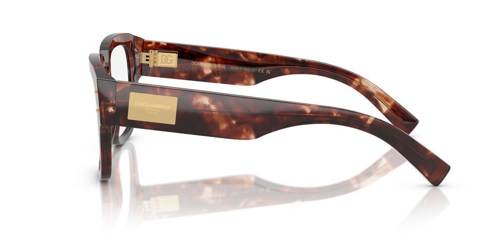 Aros Oftálmicos Dolce & Gabbana Dg3405 Oscuro Rojo Havana