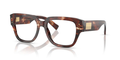 Aros Oftálmicos Dolce & Gabbana Dg3405 Oscuro Rojo Havana
