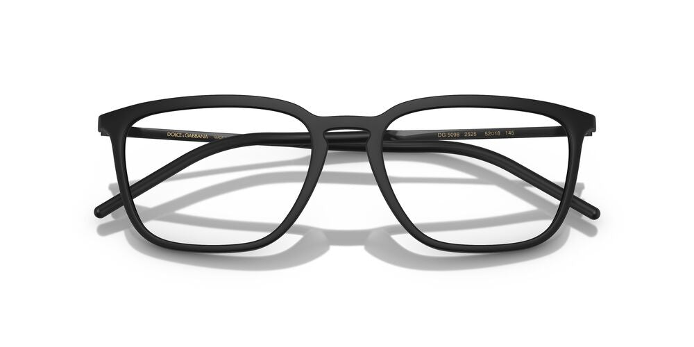 Aros Oftálmicos Dolce & Gabbana Dg5098 Mate Negro