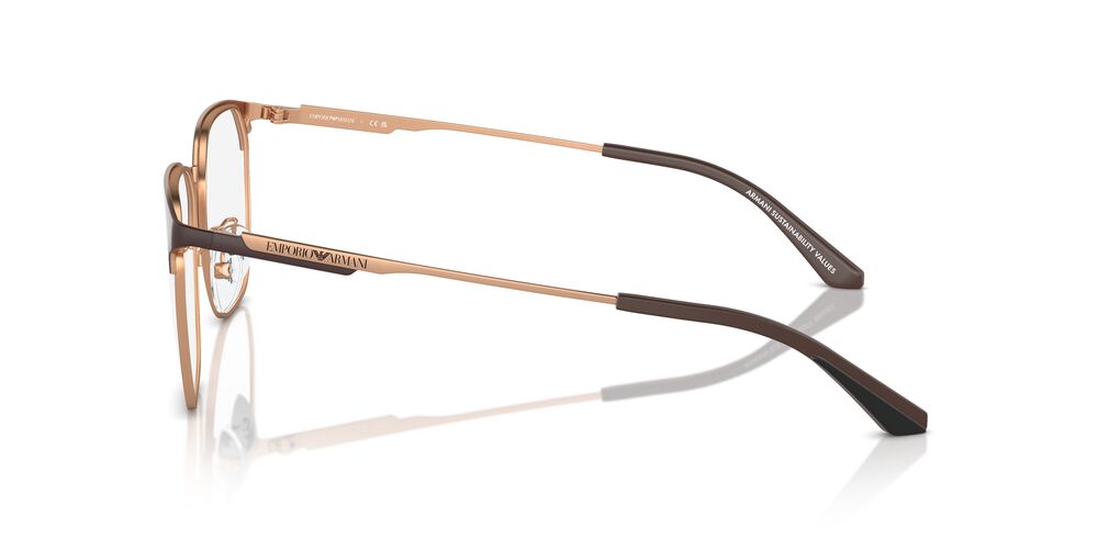 Aros Oftálmicos Emporio Armani Ea1158D Mate Cafe/Rose Dorado