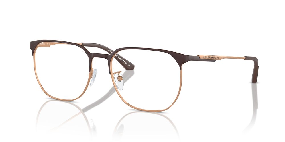 Aros Oftálmicos Emporio Armani Ea1158D Mate Cafe/Rose Dorado