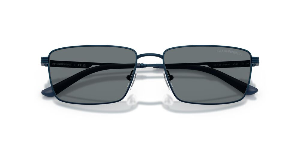 Aros De Sol Emporio Armani EA2169 Metalized Blue