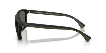 Aros De Sol Emporio Armani EA4033 Matte Black