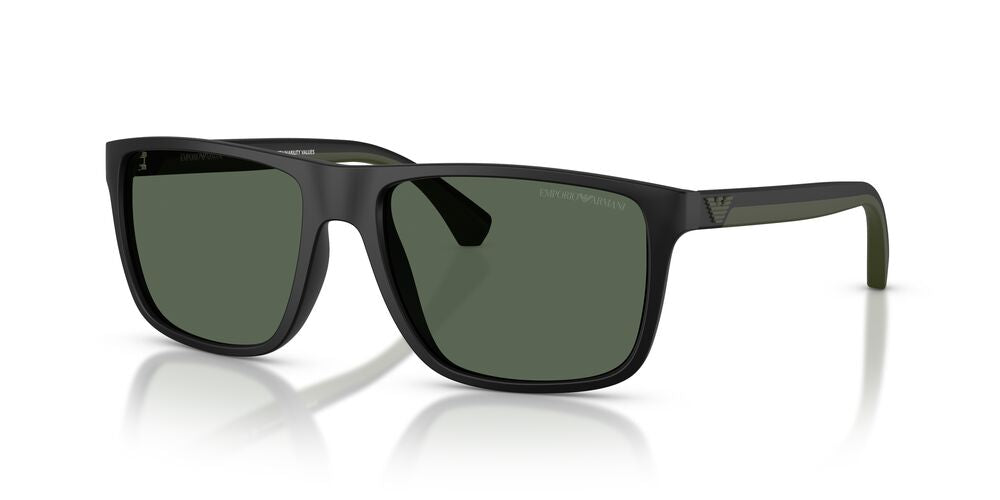 Aros De Sol Emporio Armani EA4033 Matte Black