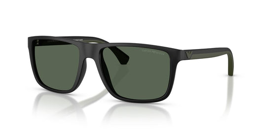 Aros De Sol Emporio Armani EA4033 Matte Black