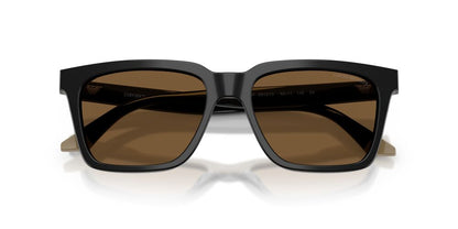 Aros De Sol Emporio Armani Ea4260 Shiny Black/Beige