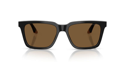 Aros De Sol Emporio Armani Ea4260 Shiny Black/Beige
