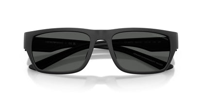 Aros De Sol Emporio Armani EA4267U Rubberized Matte Black