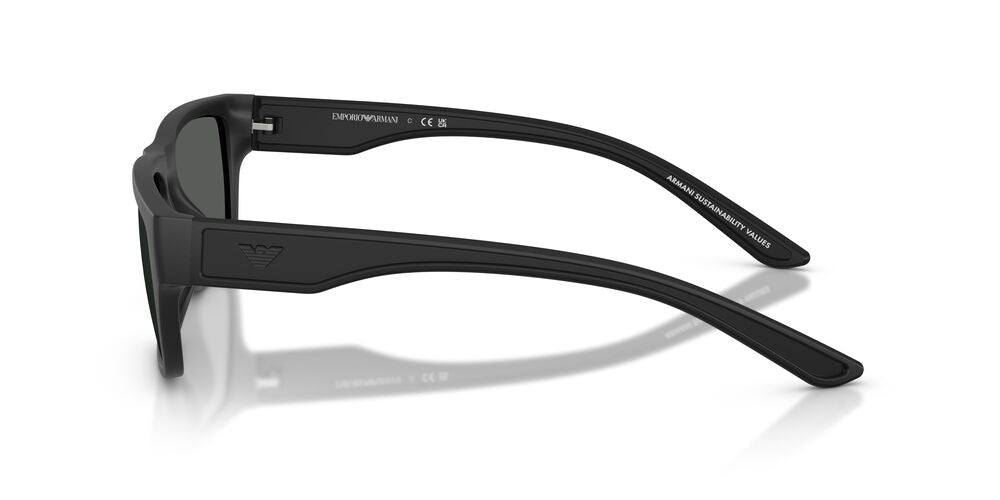 Aros De Sol Emporio Armani EA4267U Rubberized Matte Black