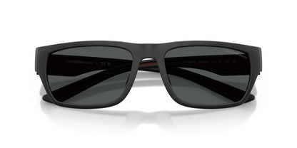 Aros De Sol Emporio Armani EA4267U Rubberized Matte Black