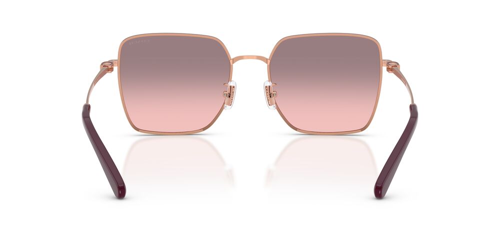Aros De Sol Coach HC7184D Shiny Rose Gold / Bordeaux