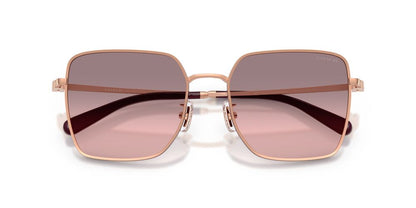 Aros De Sol Coach HC7184D Shiny Rose Gold / Bordeaux