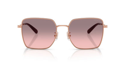 Aros De Sol Coach HC7184D Shiny Rose Gold / Bordeaux