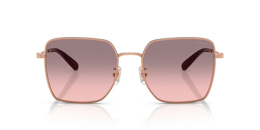 Aros De Sol Coach HC7184D Shiny Rose Gold / Bordeaux