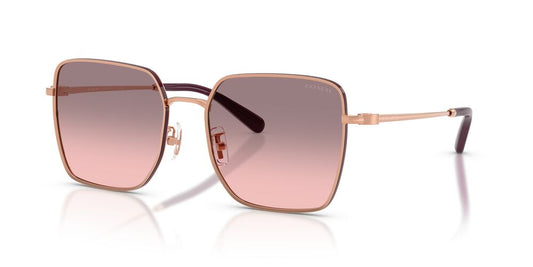 Aros De Sol Coach HC7184D Shiny Rose Gold / Bordeaux