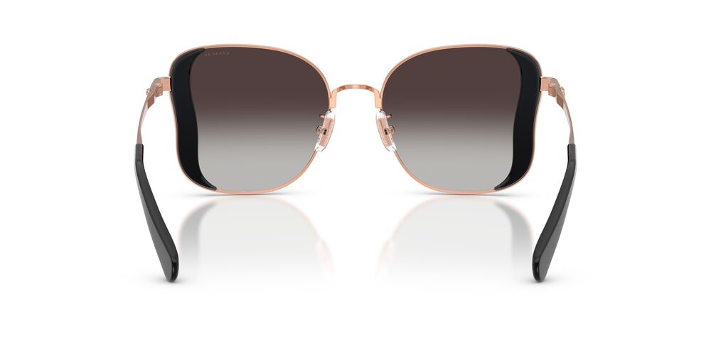 Aros De Sol Coach HC7188 Smoke / Rose Gold