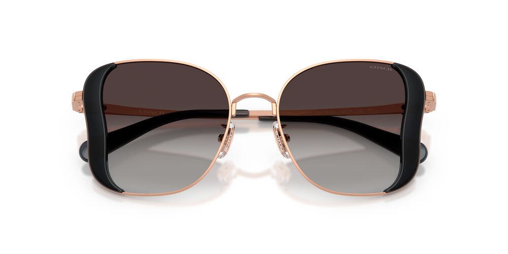 Aros De Sol Coach HC7188 Smoke / Rose Gold