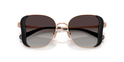 Aros De Sol Coach HC7188 Smoke / Rose Gold