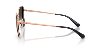 Aros De Sol Coach HC7188 Smoke / Rose Gold