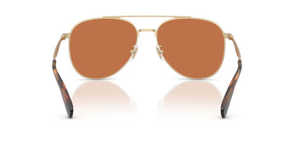 Aros De Sol Coach HC7190 Satin Light Gold