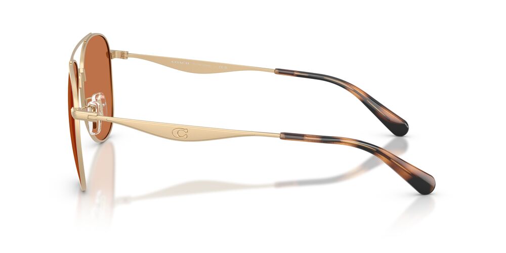 Aros De Sol Coach HC7190 Satin Light Gold