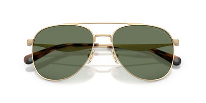 Aros De Sol Coach HC7190 Satin Light Gold