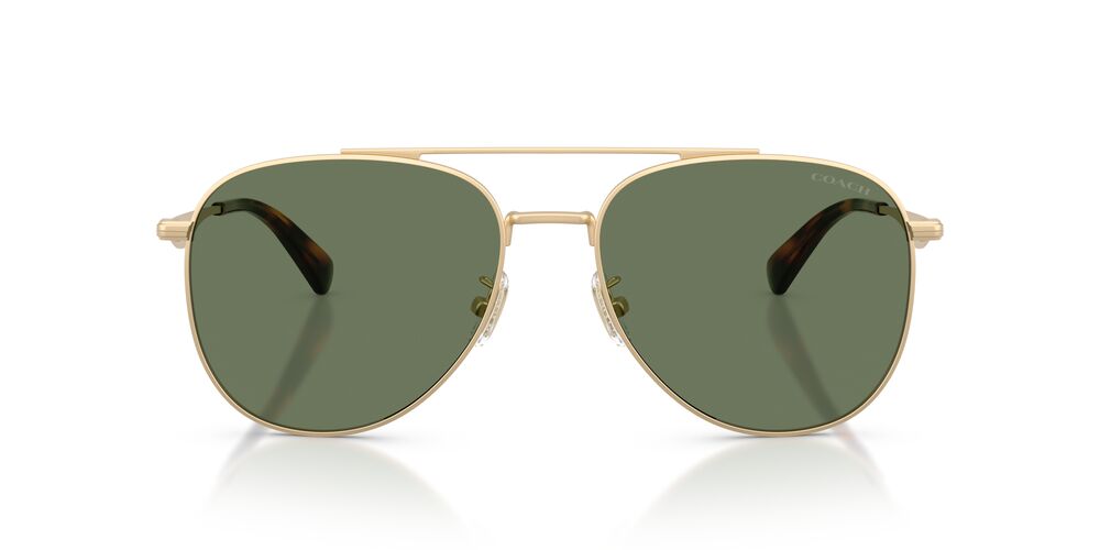 Aros De Sol Coach HC7190 Satin Light Gold