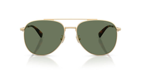 Aros De Sol Coach HC7190 Satin Light Gold