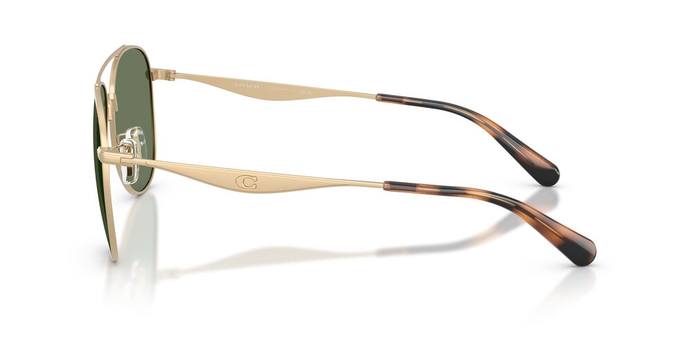 Aros De Sol Coach HC7190 Satin Light Gold