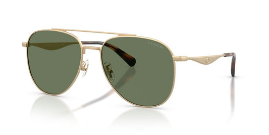 Aros De Sol Coach HC7190 Satin Light Gold