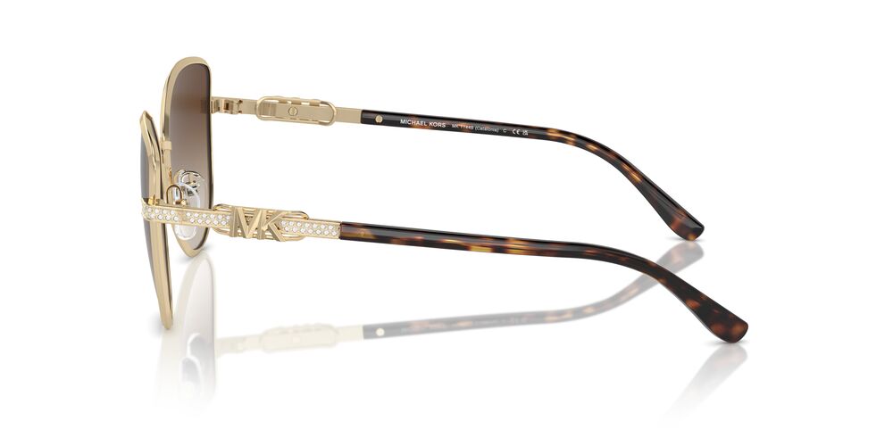 Aros De Sol Michael Kors Mk1144B Light Gold Shiny