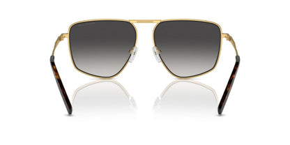 Aros De Sol Michael Kors Mk1153 Shiny Yellow Gold