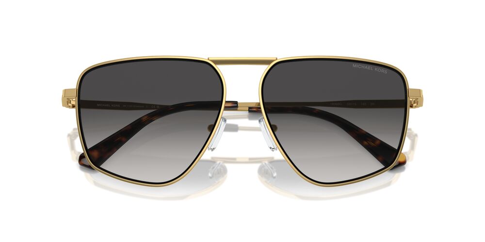 Aros De Sol Michael Kors Mk1153 Shiny Yellow Gold