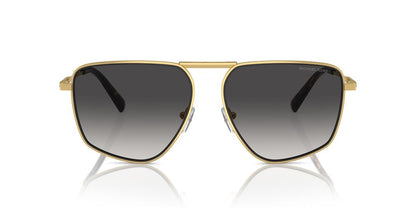 Aros De Sol Michael Kors Mk1153 Shiny Yellow Gold