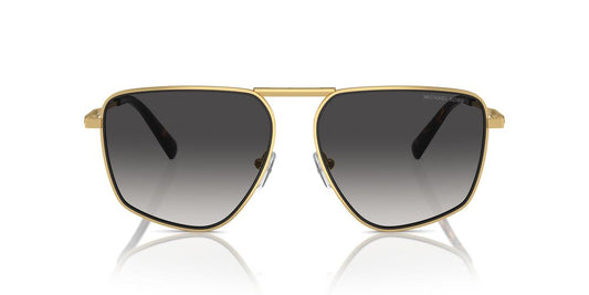 Aros De Sol Michael Kors Mk1153 Shiny Yellow Gold