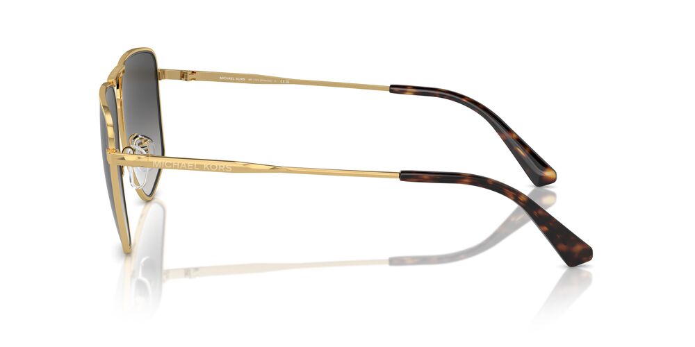Aros De Sol Michael Kors Mk1153 Shiny Yellow Gold