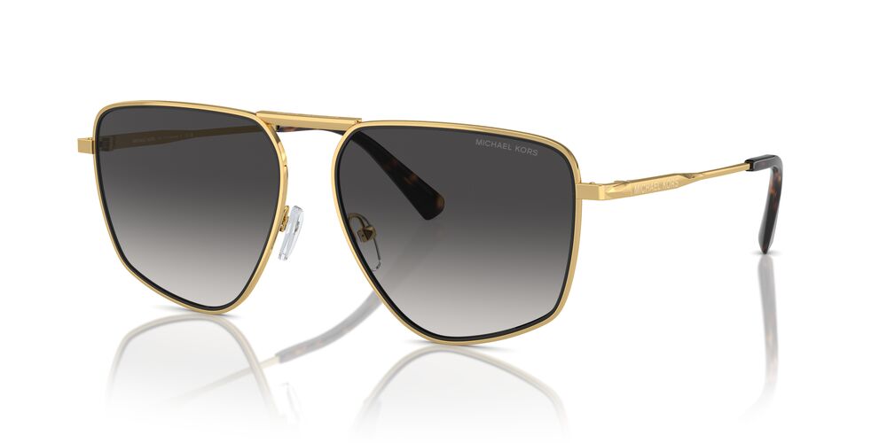 Aros De Sol Michael Kors Mk1153 Shiny Yellow Gold