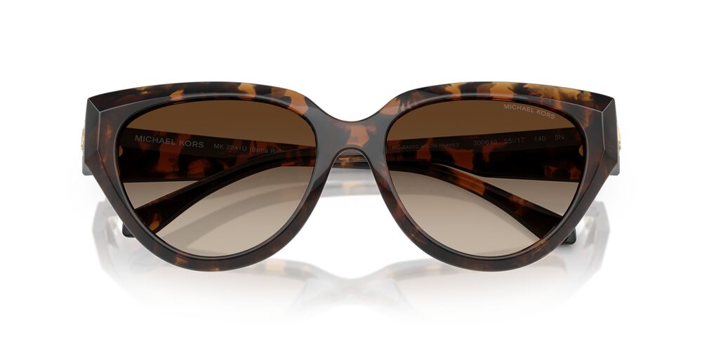 Aros De Sol Michael Kors MK2241U Dark Tortoise