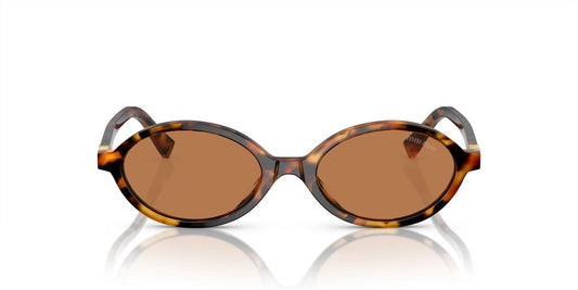 Aros De Sol Miu Miu Mu 04Zs Light Havana