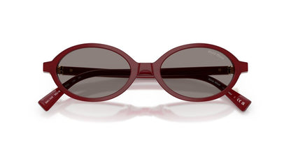 Aros De Sol Miu Miu MU04ZS Opal Burgundy