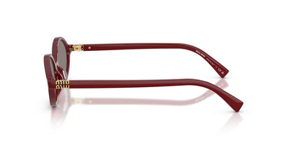 Aros De Sol Miu Miu MU04ZS Opal Burgundy